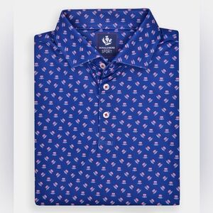 DONALD ROSS men’s Uncle Sam Polo Sport Fit